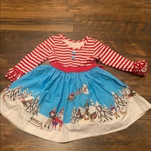 Eleanor Rose The Night Before Christmas Dress 2T